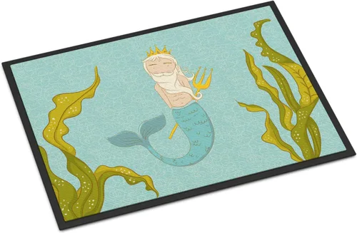 Miniatura 48 de Caroline's Treasures BB8537MAT - Felpudo de delfín bajo el agua de 18 x 27 pulgadas, tapete para puerta delantera interior y exterior, para entrada