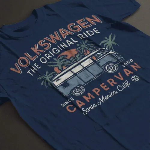 Miniatura 4 de Volkswagen The Original Ride Campervan - Camiseta para hombre