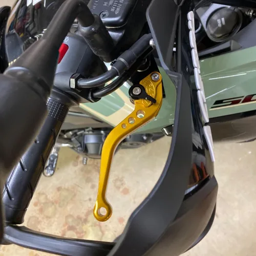 Miniatura 7 de Compatible with Yamaha Fazer FZ-1 FZ-8 FZ-6 FZ-6R FZS600 Short Brake Lever Clutch Lever, CNC Aluminum Alloy Made (Black)