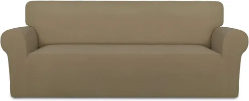 Miniatura 41 de PureFit - Funda superelástica con bolsillo p/protección de sofá/sillón - Suave cubierta de elastano antideslizante, lavable, c/base elástica, apta