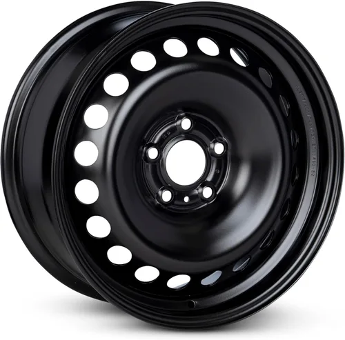 Miniatura 2 de Para Nissan Rogue 14-20 Llanta de acero negro de 17 pulgadas – Reemplazo directo OE – Rueda SUV lista para carretera
