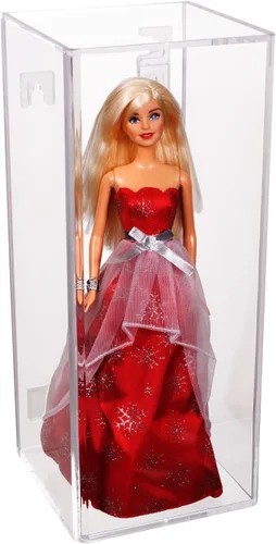 Better Display Cases D02/A017-CBWM - Estuche de exhibición de figura de acrílico para muñeca, cabeza de bobblehead, figura de acción o figura de