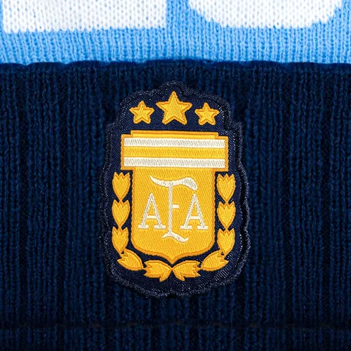 Miniatura 3 de Icon Sports Officially Licensed Argentine Football Association Lionel Messi Beanie - Unisex Kids 30bn_azul claro