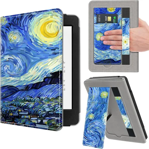 Miniatura 10 de VORI Funda con soporte para Kindle Paperwhite de 7"/6.8" (12ª/11ª generación-2024/2021) y Kindle colorsoft Signature Edition, funda protectora