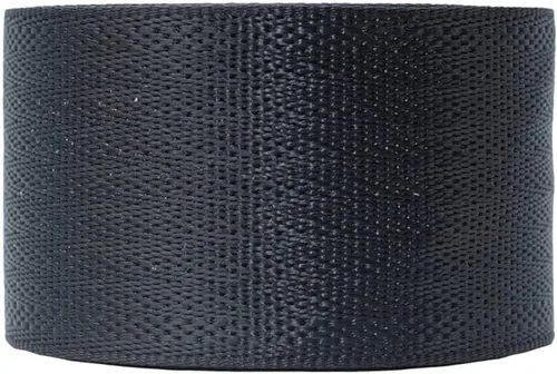 SGT KNOTS Correas de cinturón – Correas resistentes y 100% poliéster para carga, arneses, asientos de canoa y usos de escalada (2 pulgadas x 10 Negro