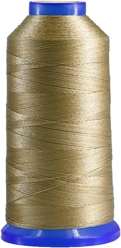 Miniatura 15 de Selric [1300 yardas/26 colores disponibles] Tex 90 Hilo de nailon unido para costura de cuero 280D/3 T90#92 Hilo de tapicería resistente para cuero