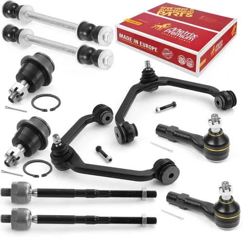 Miniatura 10 de Metrix Premium Chassis Parts - Kit de suspensión delantera de 10 piezas para BMW X5 2007-2013, BMW X6 2008-2014, reemplazo, fabricado en Europa