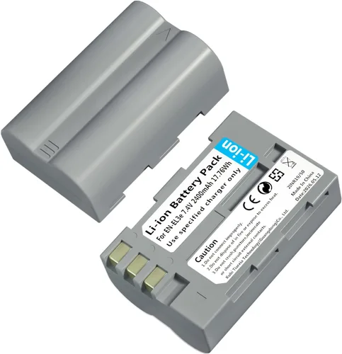 Miniatura 12 de LP EN-EL3e Paquete de cargador de batería, repuesto para Nikon EN EL3e, EL3, EL3a, MH-18, MH-18a, MH-19, compatible con Nikon D700, D300s, D300