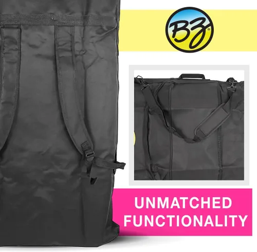 Miniatura 6 de Wham-O BZ Bodyboards - Bolsa básica para bodyboard - Nylon - Capacidad de 2 tablas (negro)