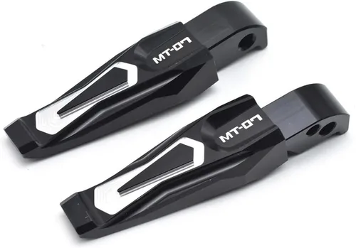 Miniatura 4 de Reposapiés CNC motocicleta Reposapiés Pedales Pedales Reposapiés Traseros Estriberas resto para Yam & aha MT-07 MT07 Mt 07 FZ07 FZ 07 2014 2015 2016