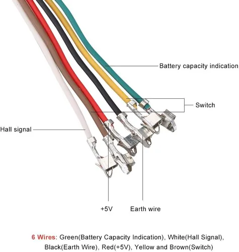 Miniatura 6 de Regulador de velocidad de dedo izquierdo/derecho de 36 V para E, ciclo eléctrico, montaña, apto para 0.886 in M365 Acelerador de pulgar 36v