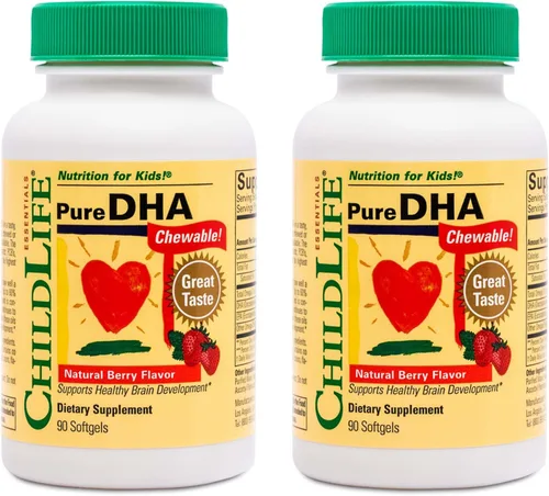 Suaves cápsulas de gel Child Linfe con puro DHA, 1, 1