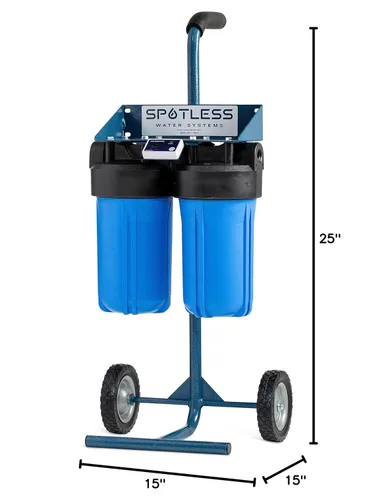 Miniatura 8 de Spotless Water Systems - DIC-10, ventana simple, panel solar, RV y sistema de lavado de autos, funciona para todos los vehículos, motocicletas