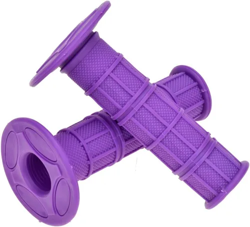 Miniatura 3 de HIAORS Agarraderas universales de goma suave de 0.866 in 7/8 pulgadas, compatibles con CRF50, XR50, KLX250, SSR125, Pit Bike CRF150F, CRF230F