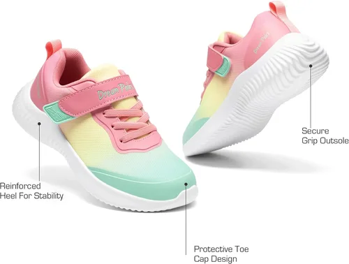 Miniatura 2 de DREAM PAIRS Tenis EZ-Ons BreezeRunners para correr para niños y niñas