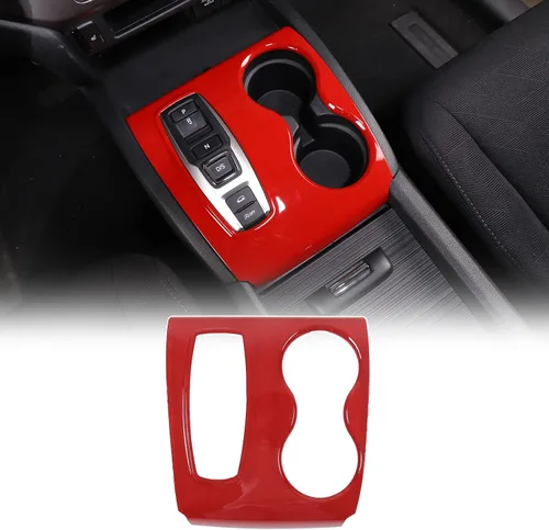 Miniatura 10 de Cubierta del panel de cambio para Honda Pilot 2016-2022 Ridgeline 2020-2023 Passport 2019-2023, protector antiarañazos para el marco del portavasos