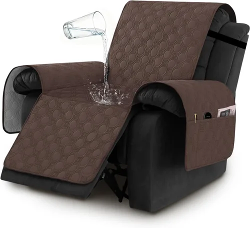 Miniatura 11 de H.VERSAILTEX Funda 100% Impermeable para Silla Gruesa y Duradera Fundas para Sofá para Perros Protector de Sofá Triple Antideslizante Fundas