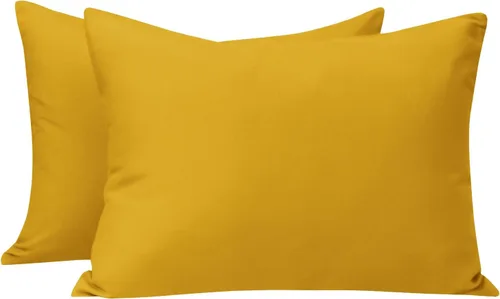 Miniatura 9 de NTBAY Fundas de almohada de microfibra para niños pequeños con cierre de sobre, paquete de 2 fundas de almohada 100% de microfibra cepillada, súper