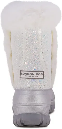Miniatura 3 de LONDON FOG Botas de nieve para niñas jóvenes y niños pequeños de Icelyn con forro cálido para clima frío para niñas en tallas jóvenes y niños
