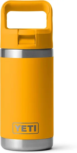 Miniatura 15 de YETI Rambler Jr. - Botella de 12 onzas para niños, con tapa con pajilla Rojo rescate