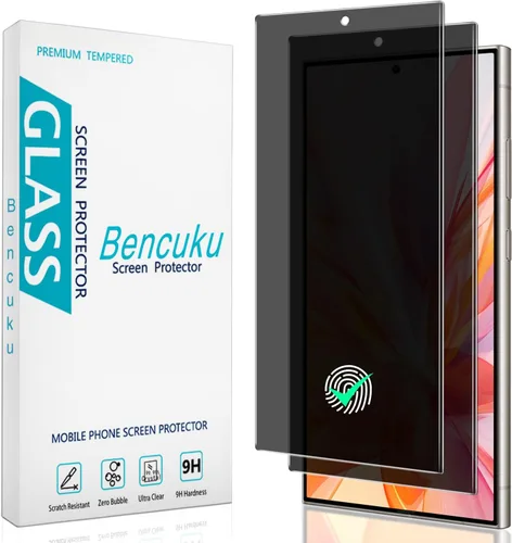 Miniatura 12 de (Paquete de 2 protectores de pantalla de privacidad diseñados para Samsung Galaxy A14 5G, vidrio templado anti-espía, antiarañazos, sin burbujas)