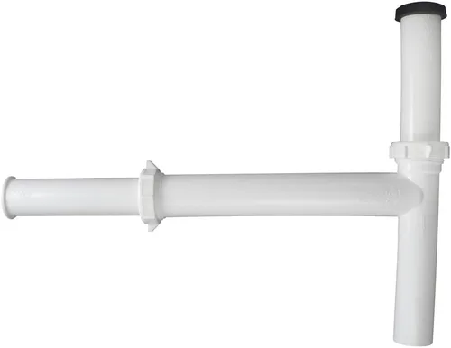 Keeney Manufacturing PP335W Plumb Pak - Kit de triturador ajustable, para uso con fregadero en el fregadero, 1-1/2 pulgadas, blanco