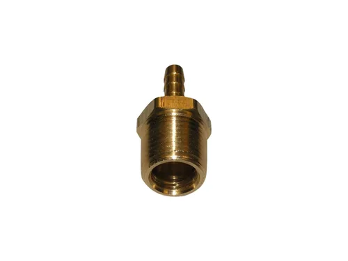 Miniatura 2 de Conector de manguera Anderson, metales de latón, Barb x NPT macho, 1