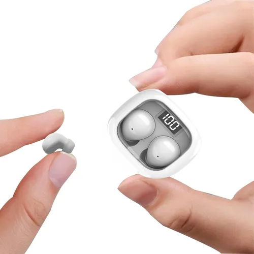 Miniatura 9 de Invisible Mini Wireless Bluetooth Earbuds - Ultra Compact Discreet Design, Comfort Fit for Small Ears, Side Sleep & Work Compatible