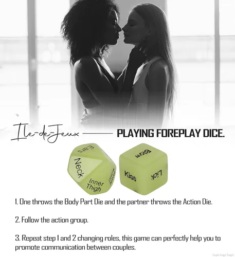 Miniatura 4 de Juego de 5 dados sexuales para mujeres, LGBTQ+ para parejas, juego sexual de orgullo. Dados de amor traviesos, noche de juego para adultos