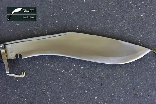 Miniatura 4 de GK&CO. Kukri House Auténtica hoja Kukri de 10 pulgadas con mango de madera rosa de espiga completa, funda de cuero rojo Kukri/Khukuri, hecho a mano