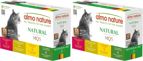 Miniatura 14 de Almo Nature Wet Cat Food HQS Natural Rotational Diet Fish Selection & Chicken Drumstick - Paquete variado, sin granos, sin aditivos, altamente