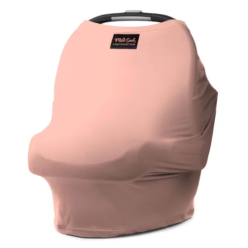 Miniatura 10 de Milk Snob Original 5-en-1 Cubierta Luxe en Jade - Privacidad añadida para la lactancia, Asiento de coche para bebé, Portabebés, Carriola, Silla