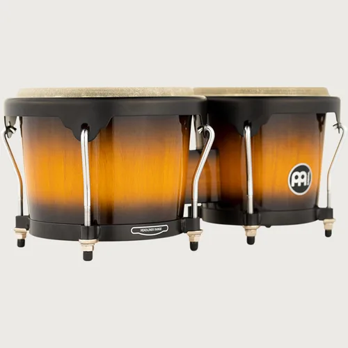 Miniatura 9 de Meinl Percussion HB100SNT-M bongós de madera natural de 6 3/4 y 8 pulgadas, Vintage Sunburst