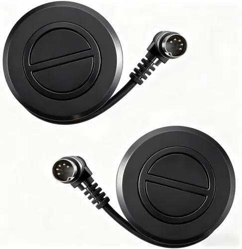 Miniatura 11 de Silla reclinable eléctrica de repuesto con enchufe de 2 botones y 5 pines para sofá eléctrico, silla elevadora de mano redonda, reemplazo remoto