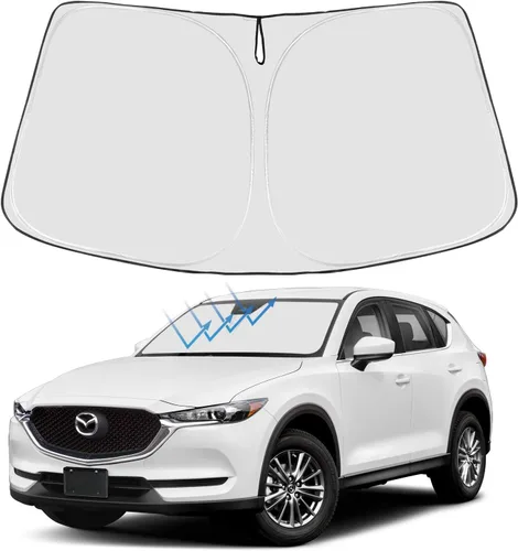 Miniatura 290 de Proadsy Parasol para parabrisas actualizado 2025, ajuste personalizado Dodge RAM 1500 2Dr 2019-2024 2025, 4 capas, plegable, protector de parasol