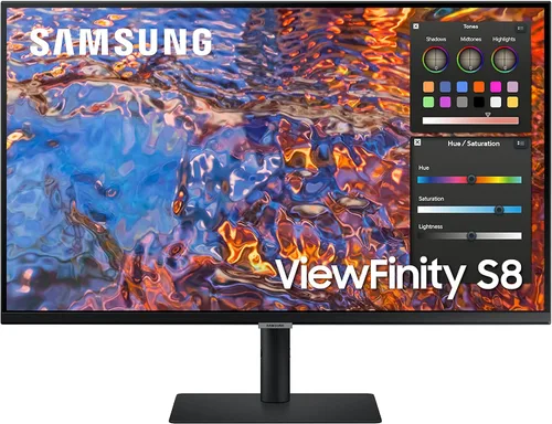 Miniatura 24 de Samsung Monitor de computadora ViewFinity S80PB Series UHD de 27 pulgadas, DCI-P3 98%, VESA DisplayHDR 400, panel IPS, pantalla mate, USB-C