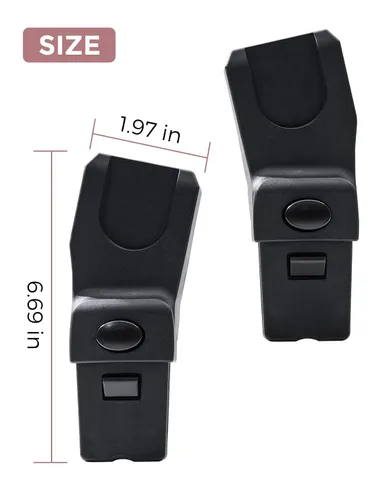 Miniatura 4 de Adaptadores de asiento de cochecito Momcozy Solo ChangeGo Modelos compatibles para: Joie GEMM, Cybex, Nuna, modelos específicos de Bugaboo