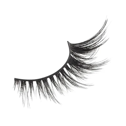 Miniatura 4 de i-ENVY - 2 pares de pestañas postizas con aspecto de elevación de ojos de gato y zorro, aspecto dramático (02)