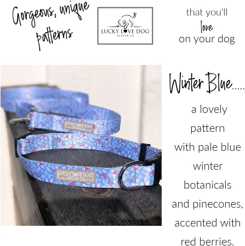 Miniatura 4 de Lucky Love Dog Collar ancho para perro, ajustable, duradero, correa suave y cómodo de 1.5 pulgadas de ancho para perros machos y hembras con hebilla