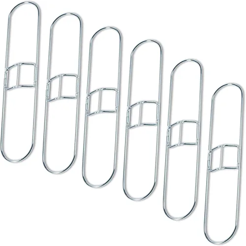 Miniatura 13 de Kleen Handler Trapeador de polvo de microfibra de 48 pulgadas Reemplazo de cabezal de trapeador comercial lavable extra grande, paquete de 6 Azul