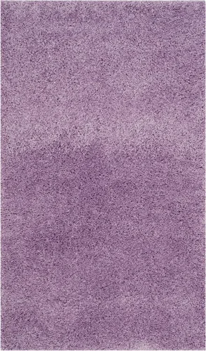 Miniatura 2 de SAFAVIEH Laguna Shag Collection - Alfombra decorativa, 2 pies 3 pulgadas x 4 pies, color beige, diseño sólido, no desprende pelusa y de fácil