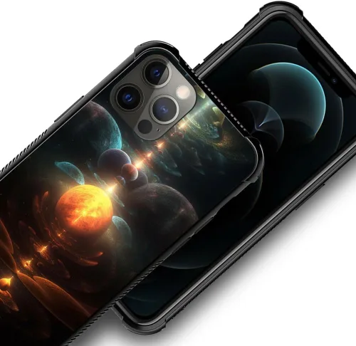 Miniatura 21 de DAIZAG Compatible con iPhone 13 Pro Max, Funda de TPU Protectora Anti-Arañazos Todo En Uno, Fundas para Hombre Mujer - Motivo de Madera Americana