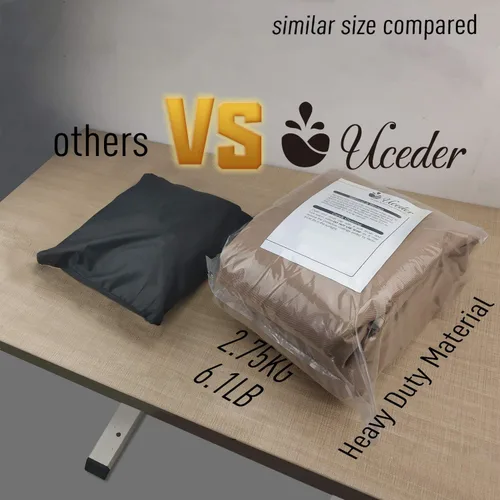Miniatura 3 de Cubierta redonda para bañera de hidromasaje, impermeable al aire libre (83 x 20 pulgadas), protector de poliéster 600D resistente para bañera
