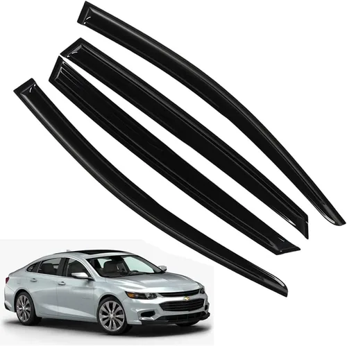 Miniatura 21 de Protectores de lluvia para Mazda 3 Hatchback 2010-2013, deflectores de ventana lateral con cinta adhesiva para Mazda 3 Hatchback, viseras de ventana