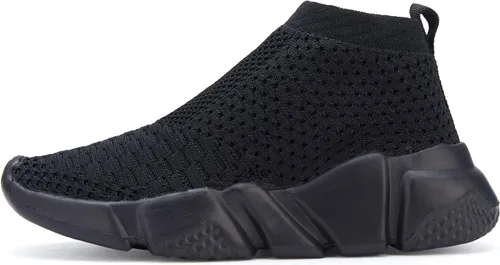 Miniatura 2 de Casbeam Zapatos deportivos para caminar y correr para niños y niñas, transpirables, ligeros, ligeros, a la moda (babero para niños pequeños)