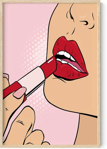 Miniatura 58 de Haus & Hues - Póster rosa con impresión de guepardo para decoración de pared de habitación, decoración artística para pared, sin marco, diseño