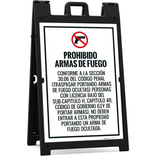 Miniatura 7 de Kit de letreros para acera española, 18 x 24 pulgadas, paneles de repuesto (paquete de 2) de plástico corrugado de 160 mil de grosor, fabricado