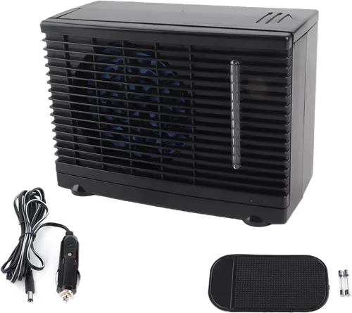 Aire acondicionado portátil para automóviles y camiones, aire acondicionado portátil de 12 V, ventiladores de automóvil para coche, ventilador de