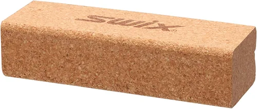 Swix T22 corcho natural para snowboard para aplicación de cera frotada, pulido