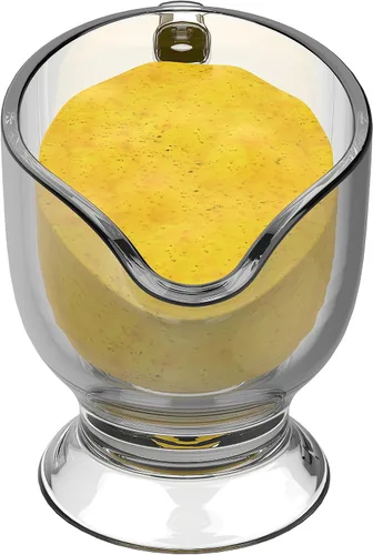 Miniatura 4 de RONDURE Juego de 2 salsas de vidrio – 7 onzas con asa para crema, jarra para comedor, salsas, aderezo de ensalada, decoración del hogar